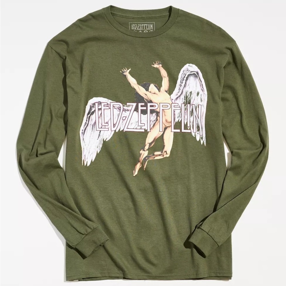 UO Led Zeppelin Icarus Long Sleeve Tee
